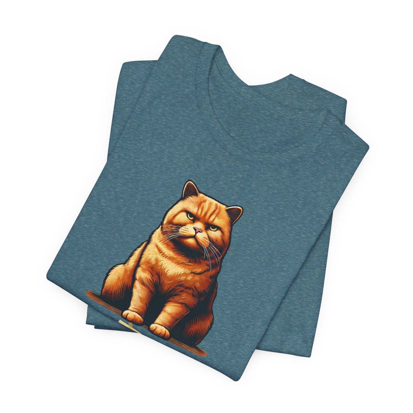 Orange Cat Bad Cat Funny T-shirt Silly Cat