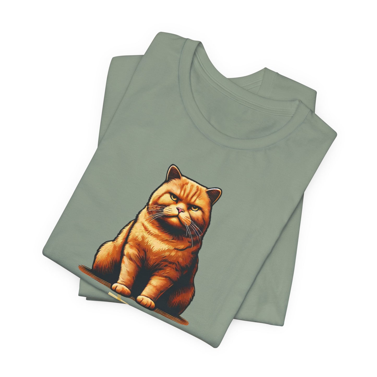 Orange Cat Bad Cat Funny T-shirt Silly Cat