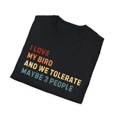 I like my bird love my bird bird lovers gift parrot mom parrot dad