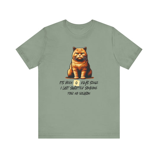 Orange Cat Bad Cat Funny T-shirt Silly Cat