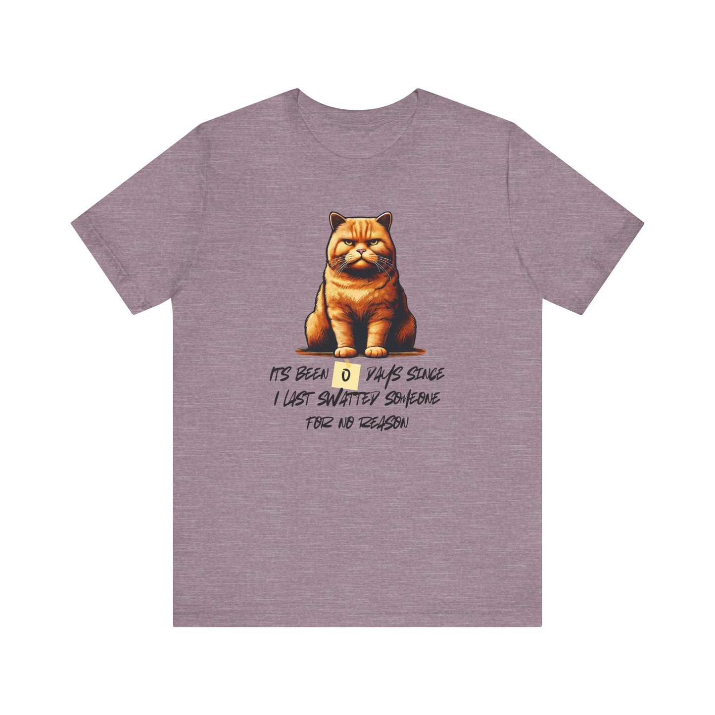 Orange Cat Bad Cat Funny T-shirt Silly Cat