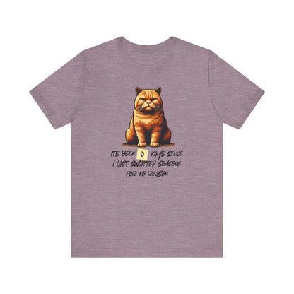 Orange Cat Bad Cat Funny T-shirt Silly Cat
