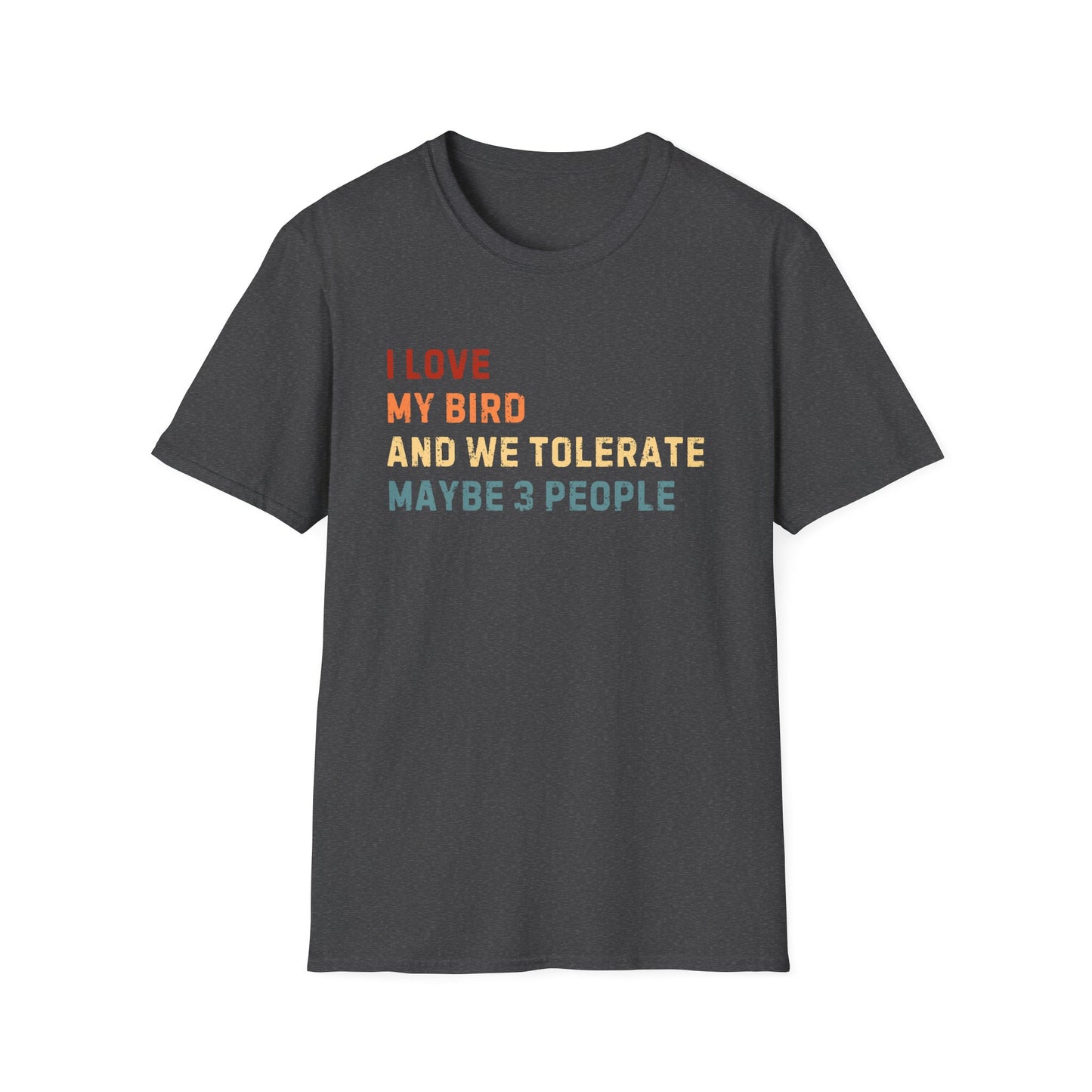 I like my bird love my bird bird lovers gift parrot mom parrot dad