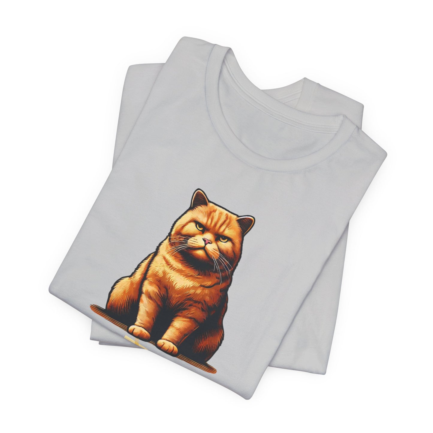 Orange Cat Bad Cat Funny T-shirt Silly Cat