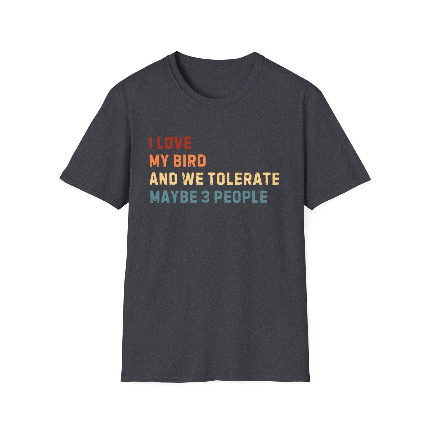 I like my bird love my bird bird lovers gift parrot mom parrot dad