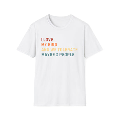 I like my bird love my bird bird lovers gift parrot mom parrot dad