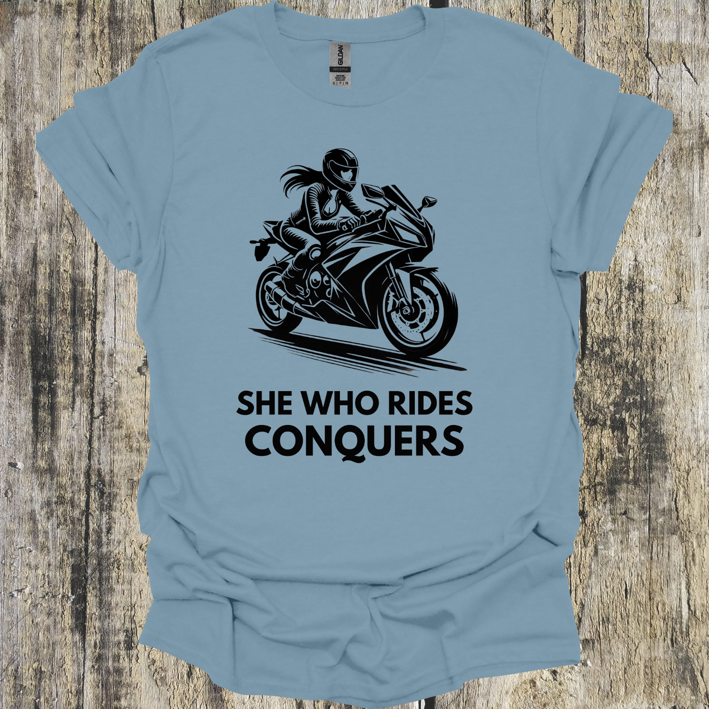 She Who Rides Conquers