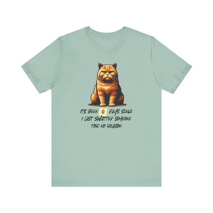 Orange Cat Bad Cat Funny T-shirt Silly Cat