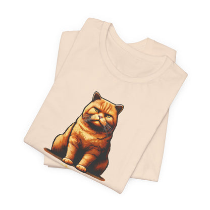 Orange Cat Bad Cat Funny T-shirt Silly Cat