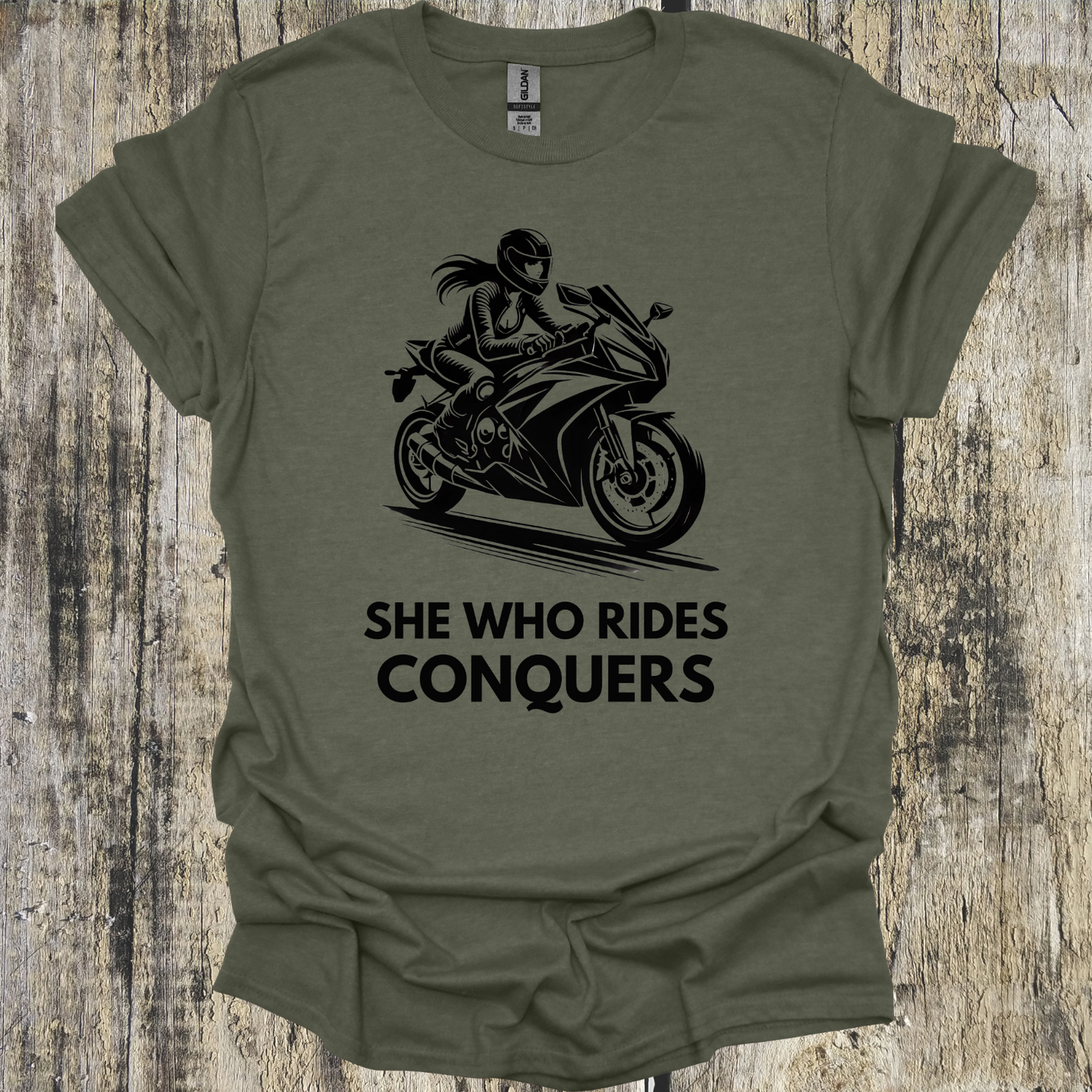 She Who Rides Conquers