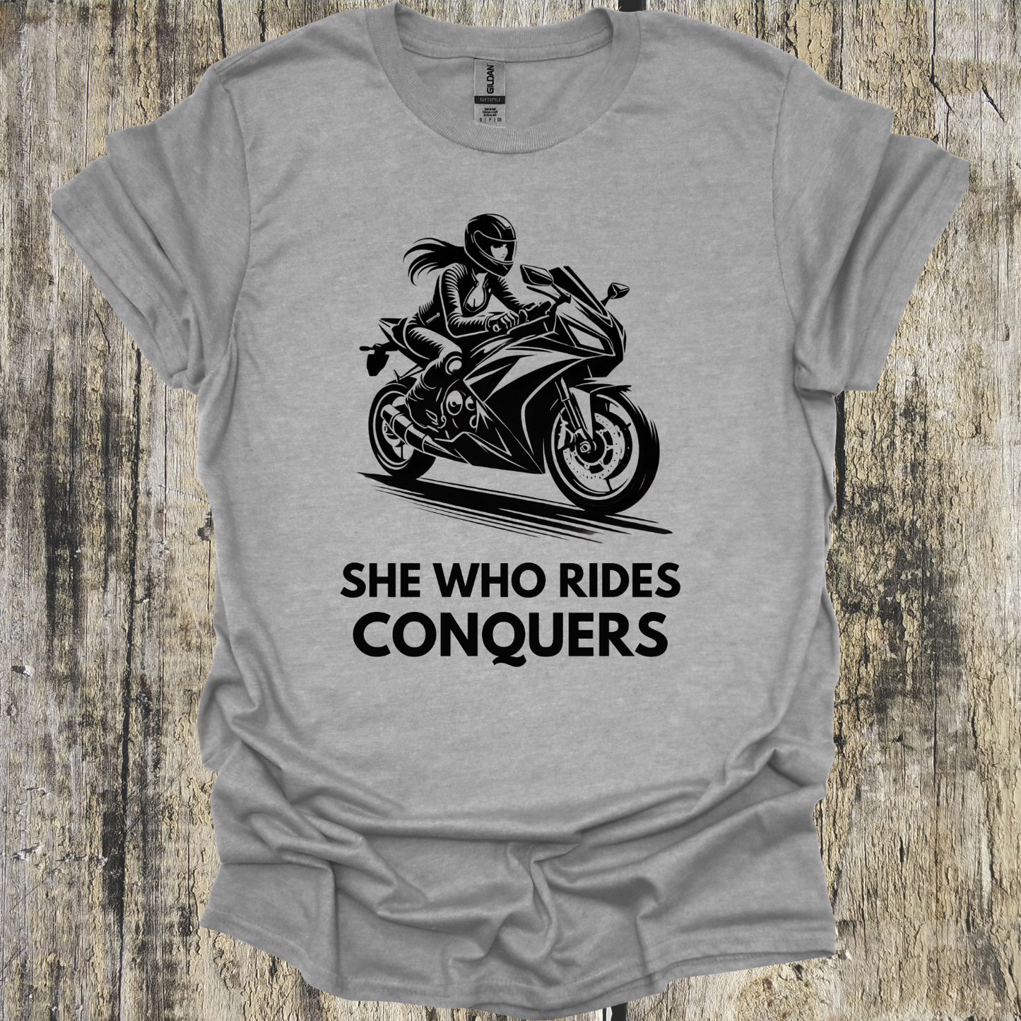 She Who Rides Conquers