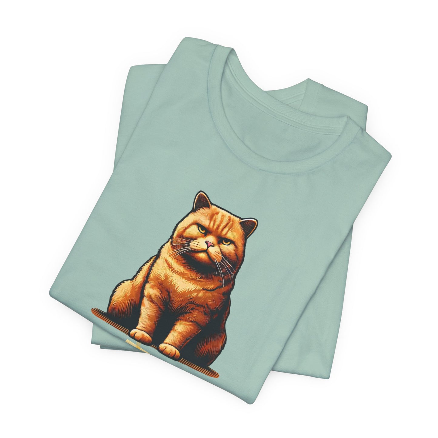 Orange Cat Bad Cat Funny T-shirt Silly Cat