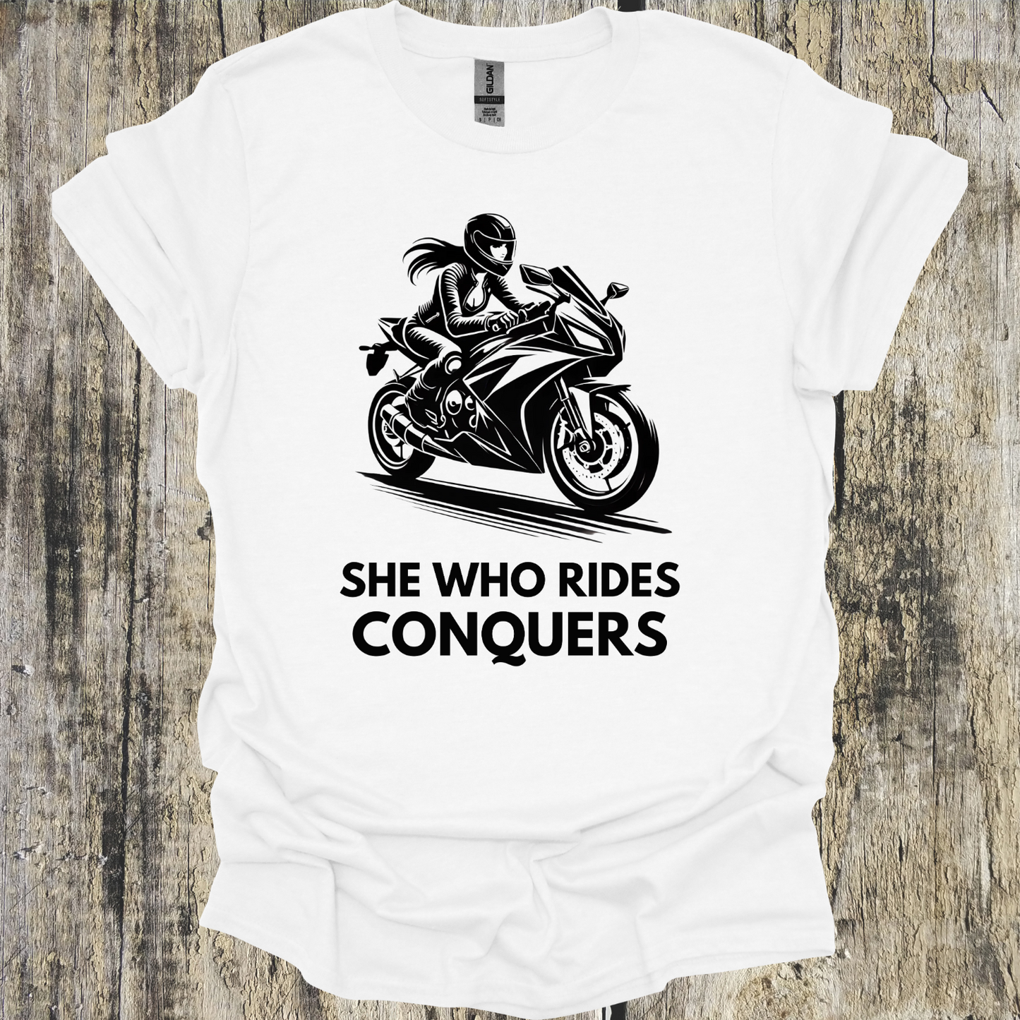 She Who Rides Conquers