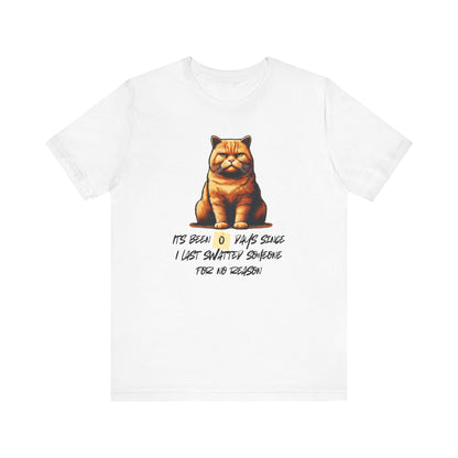 Orange Cat Bad Cat Funny T-shirt Silly Cat