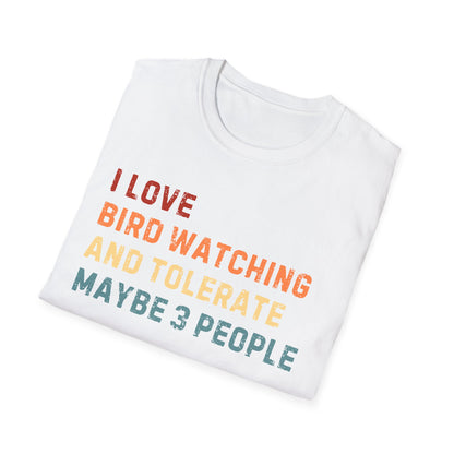 Bird Watching Shirt, Bird Lover Tee, Nature Lover Shirts, Funny Bird Watcher Shirt, Gift For Bird Lover, Unisex bird tee