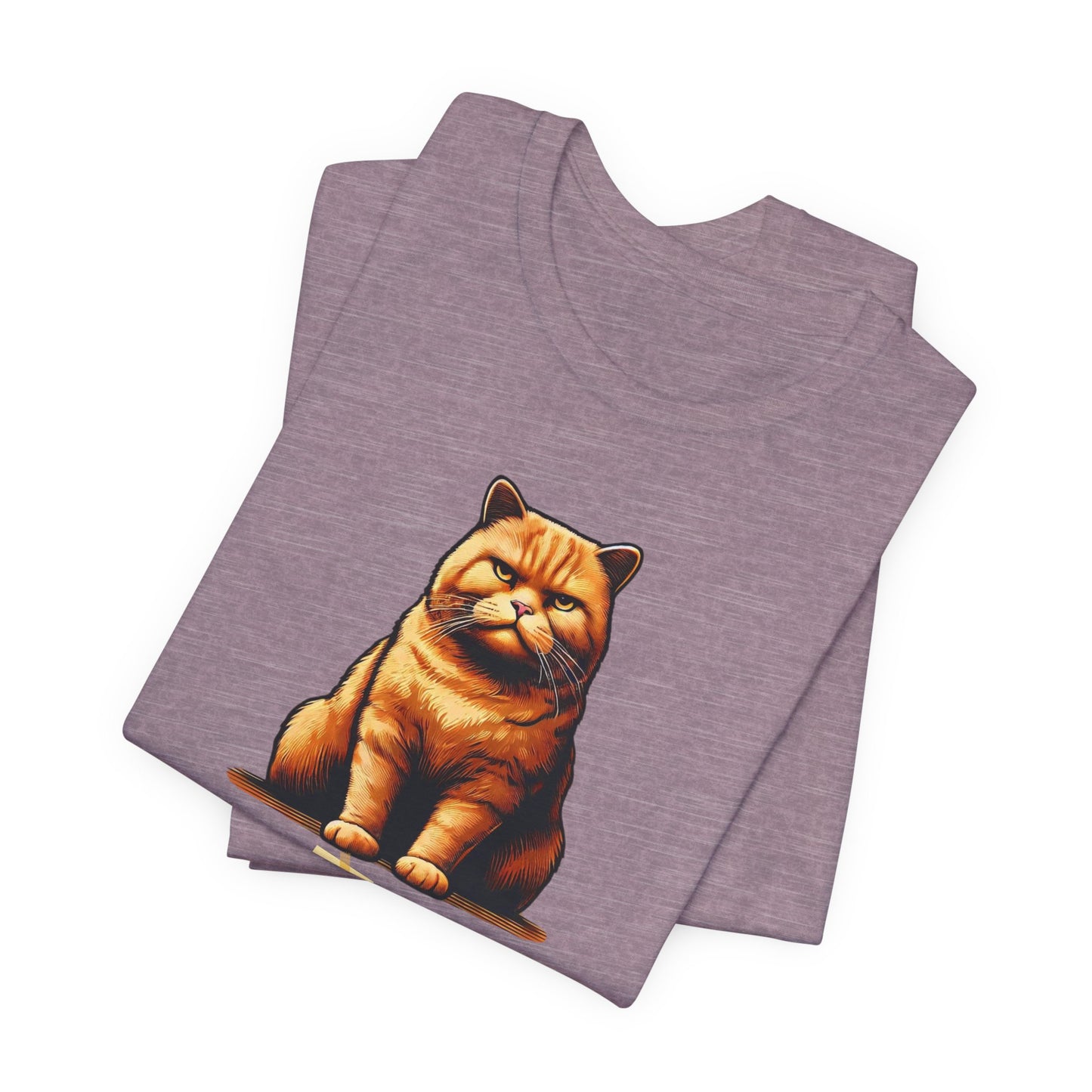 Orange Cat Bad Cat Funny T-shirt Silly Cat